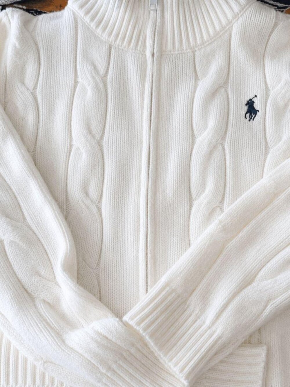 Ralph Lauren Women's White Jumper
